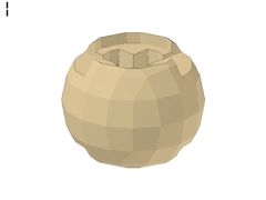 %53585 テクニックボール[タン](軸穴貫通)