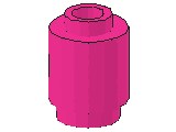 %3062B ブロック[ダークピンク]1x1(丸)