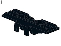 %57518 キャタピラ・リンク[黒]