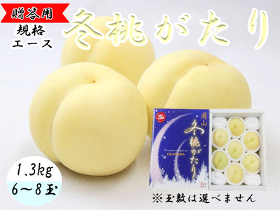 岡山の桃(冬桃がたり）1.3kg【岡山県吉備路産】 