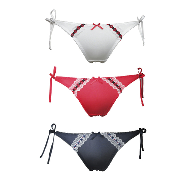 トリコット脇ひも結びショーツ