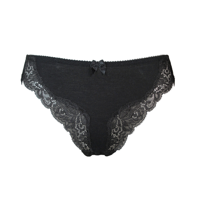 レースデザインコットンショーツ