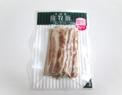 北海道放牧豚ベーコンスライス　65g
