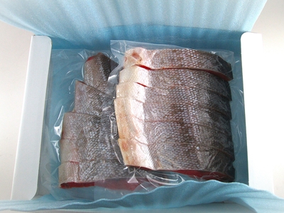 特上紅鮭切身 10切