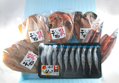 海の恵（干物セット）　6種