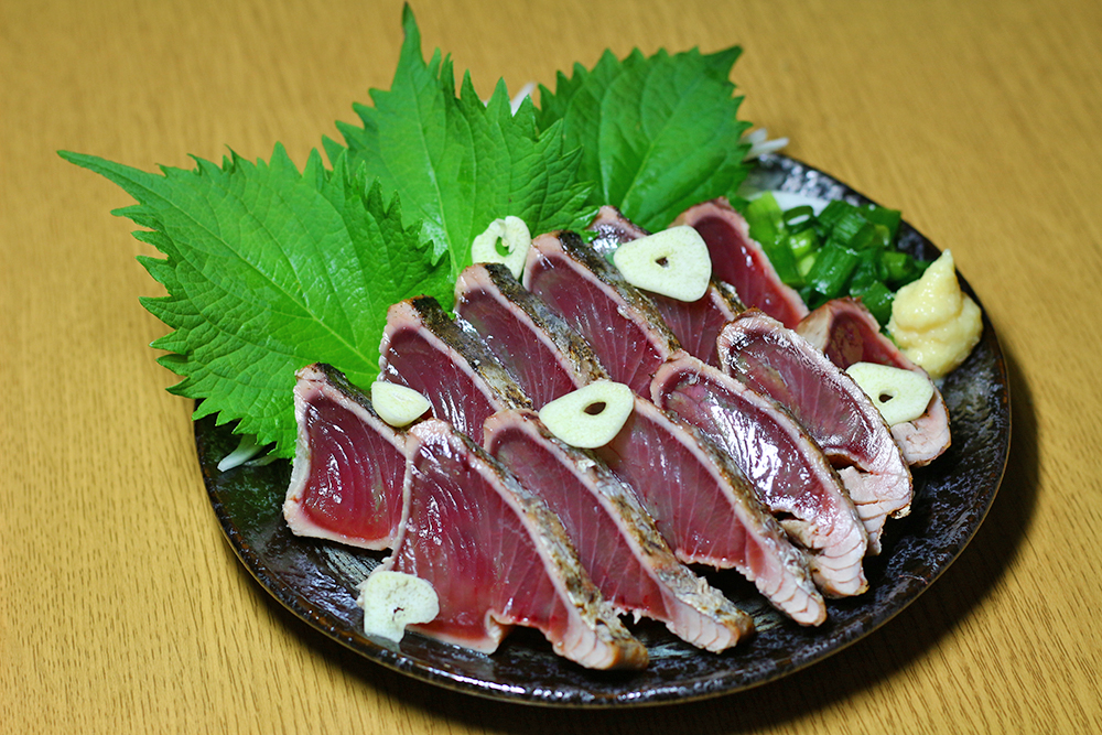 夏の涼セット かつおたたき 背 腹 各2本 計4本 三陸水産有限会社