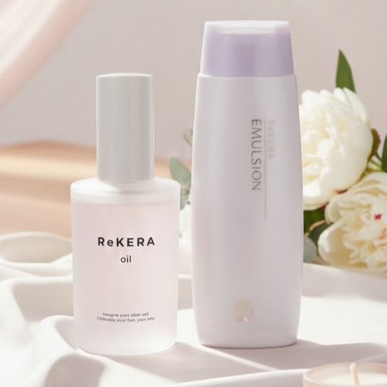 リケラエマルジョン＆リケラオイル最強セット｜30-50代の髪質改善