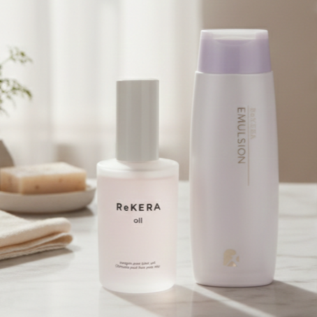 リケラエマルジョン200ml、オイル100ml セット リケラエマルジョン＆リケラオイル最強セット｜30-50代の髪質改善