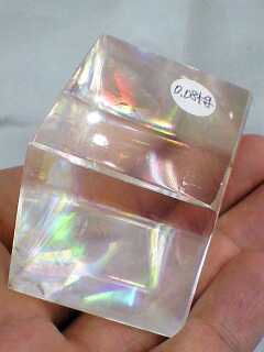 レインボ―カルサイト レインボー・クリア・カルサイト結晶 №2 | ブルーブラッド