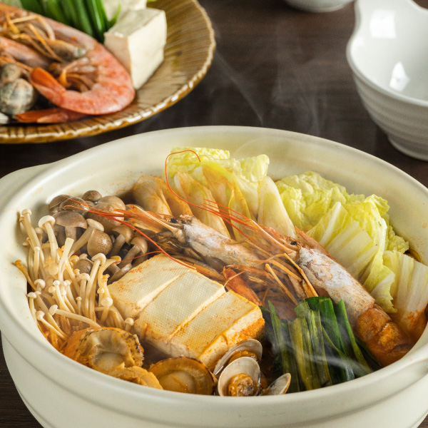 セゾンファクトリー／こだわり鍋つゆ「海鮮チゲ鍋」750g | 上杉城史苑