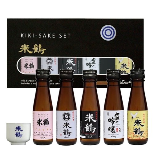 米鶴／米鶴利き酒セット（小） | 上杉城史苑ネットショップ