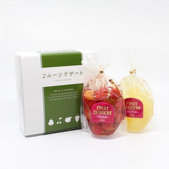 高畠食品工業／フルーツコンポート詰合せ(さくらんぼ&ラ・フランス