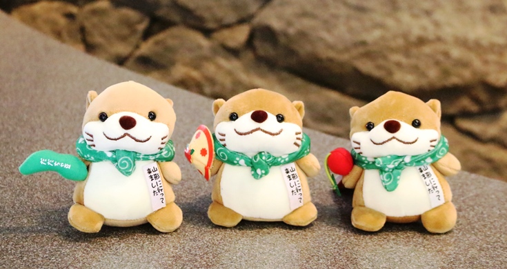 さすらいの旅カワウソ【山形】だだちゃ豆＆花笠＆さくらんぼ／お