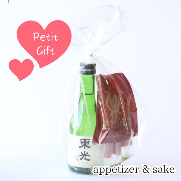 プチギフト（黄木米沢牛入りサラミ35g＆東光純米酒300ml） | 上杉城史