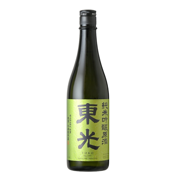 お取り寄せ／東光 純米吟醸原酒720ml／ワイングラスでおいしい