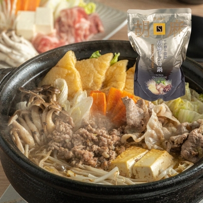 セゾンファクトリー／こだわり鍋つゆ「胡麻チャンコ鍋」750g