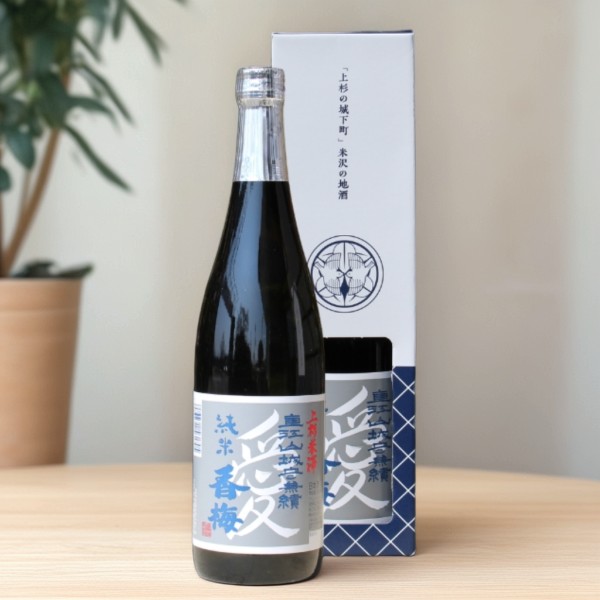 香梅／純米 限定「愛」ラベル 720ml | 上杉城史苑ネットショップ