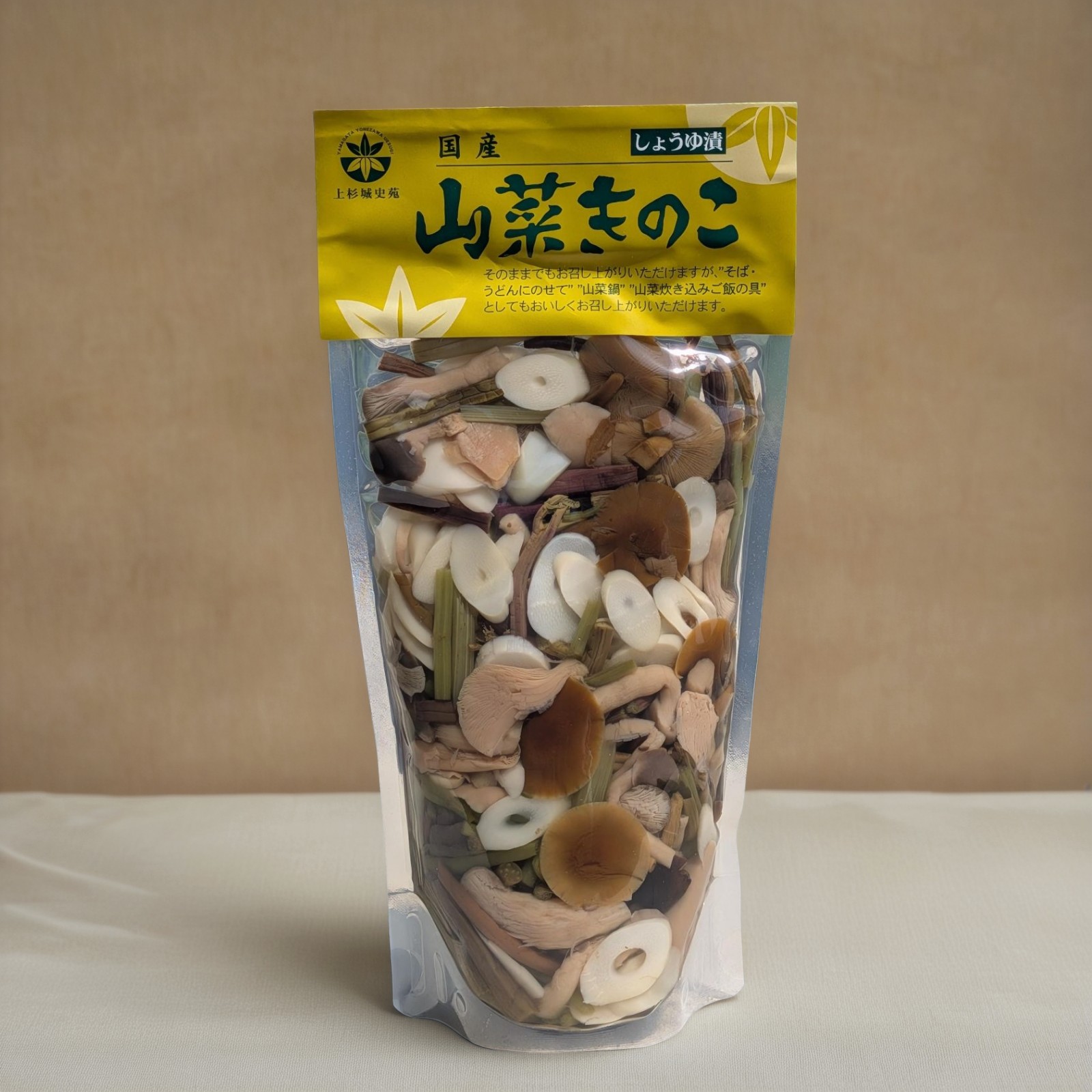 山菜きのこしょうゆ漬／炊き込みごはんやお蕎麦に！／お取り寄せは上杉