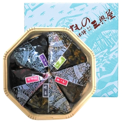 三奥屋／八角の市 漬物5種詰合せ
