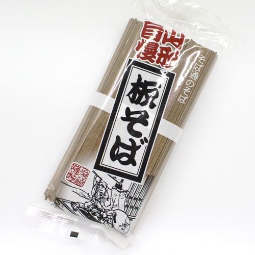 山形自慢「板そば」400g／山形田舎そばをご自宅で味わう／上杉城史苑
