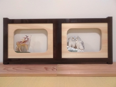 木彫刻は順風満帆波に乗ります 机 事務室 装飾品 工芸品 置物 秋冬（絵なし
