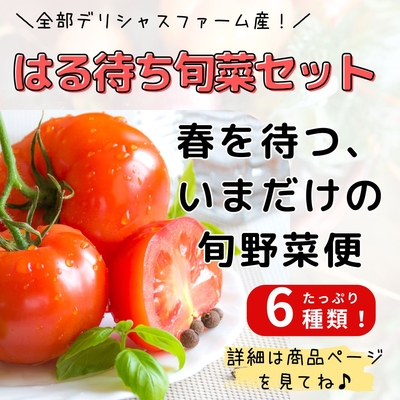 はる待ち旬菜セット～春を待つ、いまだけの旬野菜便～