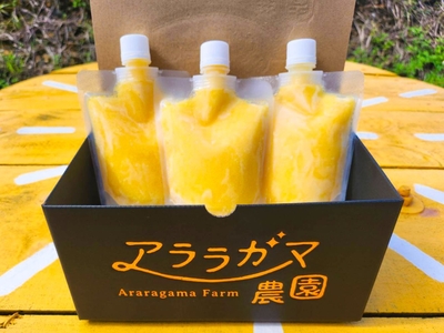 ゴールドバレルピューレ200ml 3本