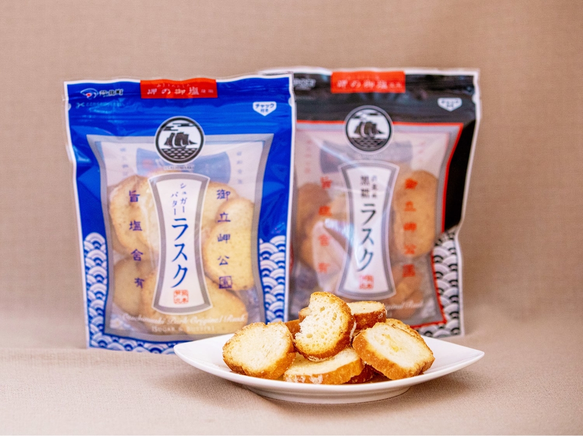 シュガーバターラスク 道の駅たのうら