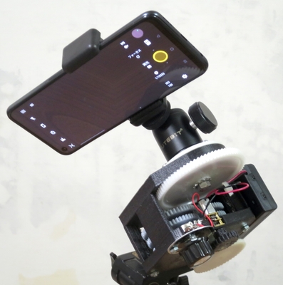 スマートフォン用赤道儀