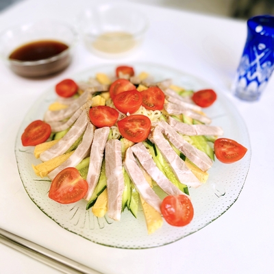 【100食限定スペシャル価格】浅草冷やし中華 (焼豚100g/2食入り)