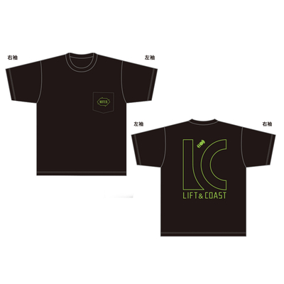 NOTED. ポケットTシャツ『リフト＆コースト』