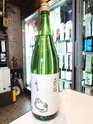 萩の鶴　純米吟醸　別仕込　夕涼み猫　1.8L