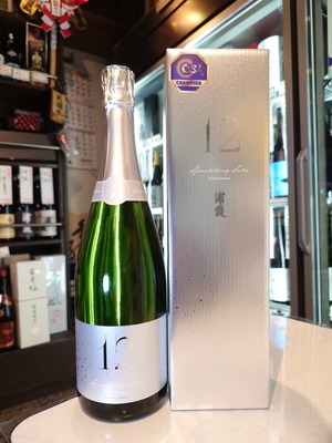 浦霞　No.12　スパークリング　シルバーラベル　720ml