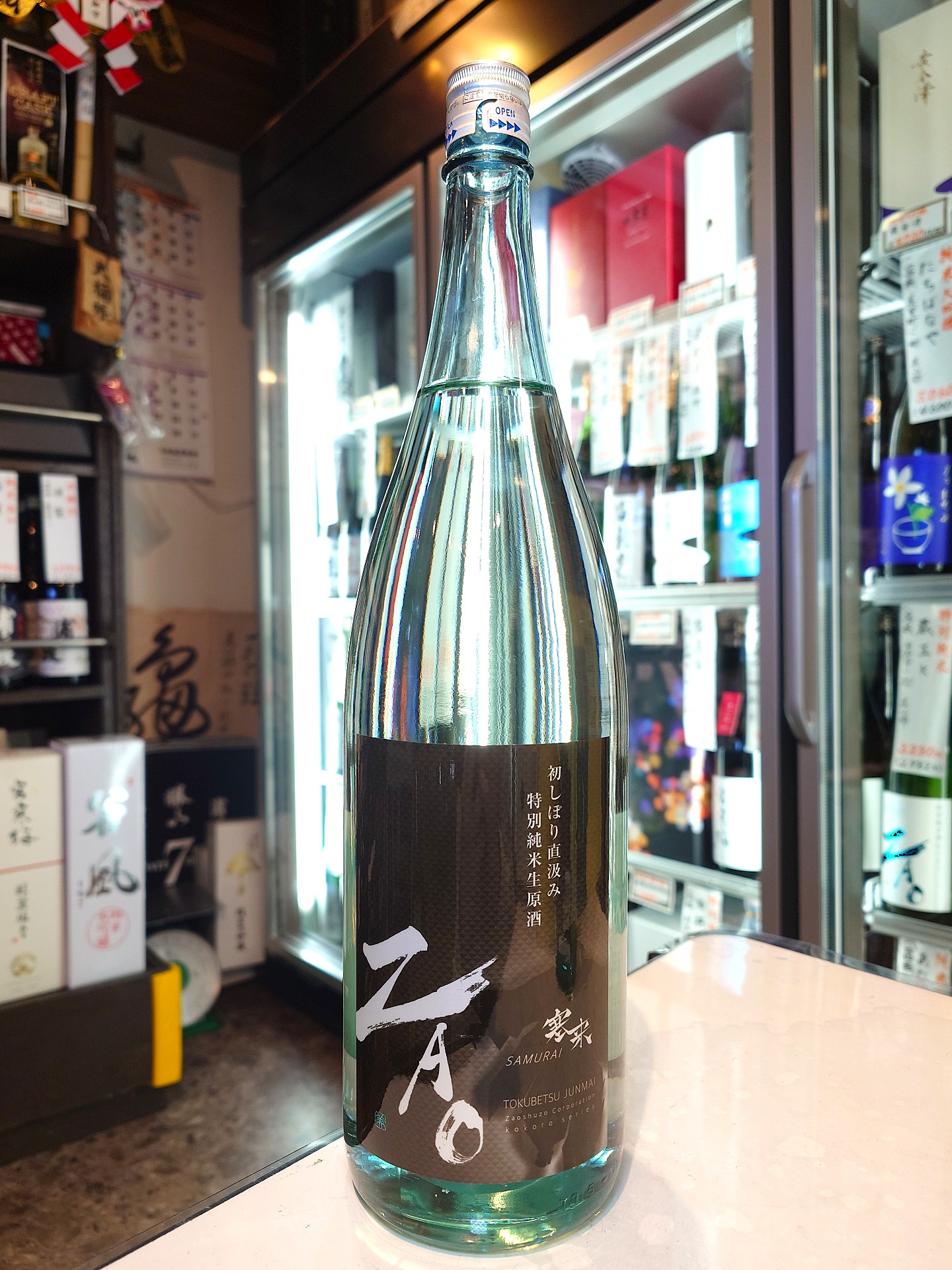 蔵王K　特別純米　生原酒　寒来ｰSAMURAIｰ　1.8L