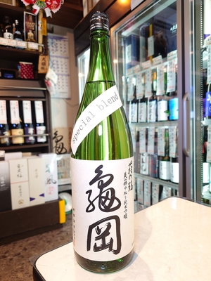 萩の鶴　中取り純米吟醸　亀岡　special blend　1.8L