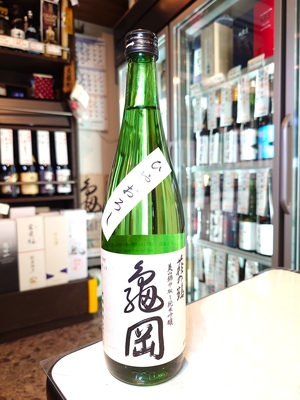 萩の鶴　中取り純米吟醸原酒　亀岡　ひやおろし　720ml