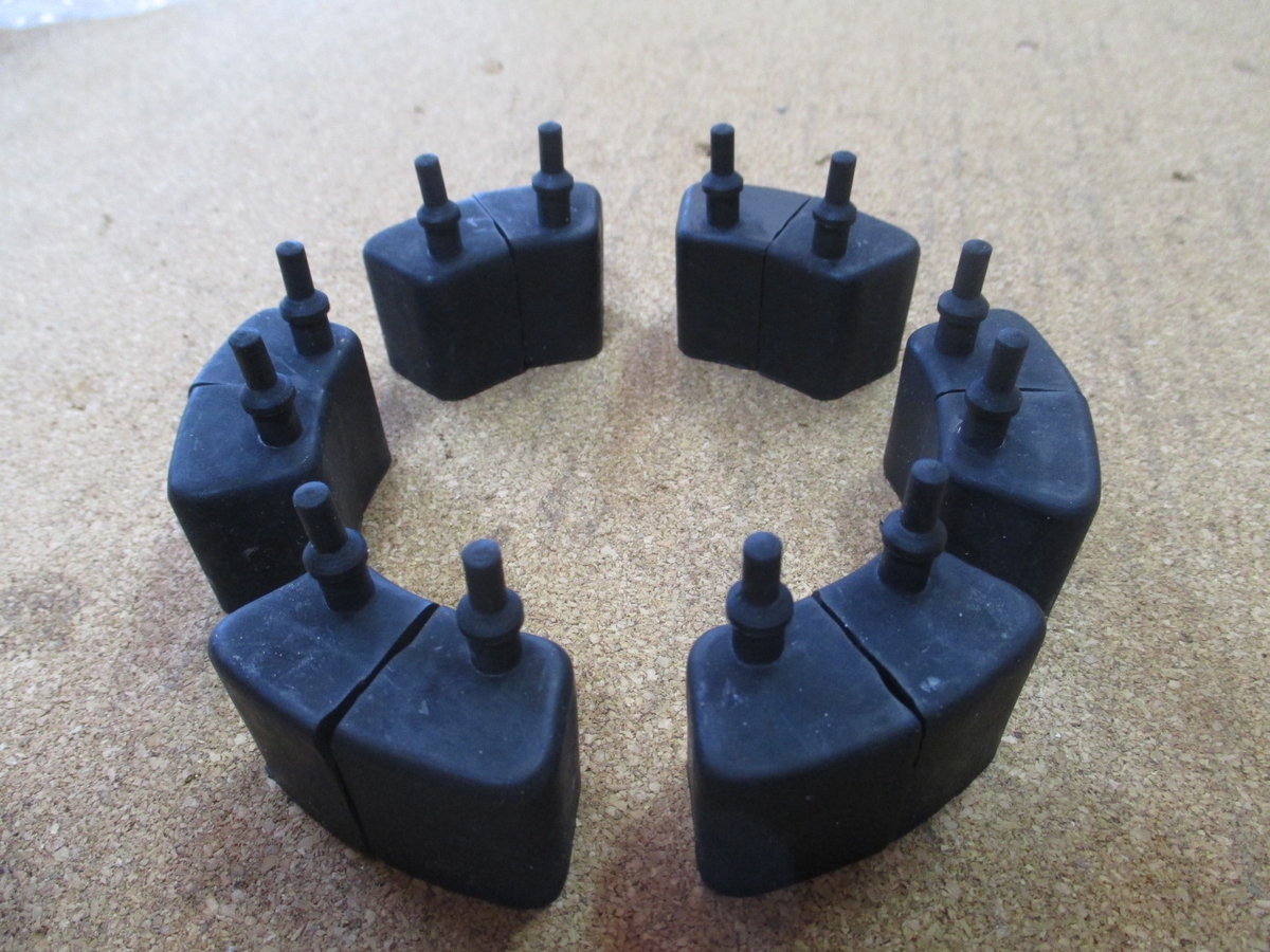 196325022501 RUBBER COUPLING SET GUZZINO NET