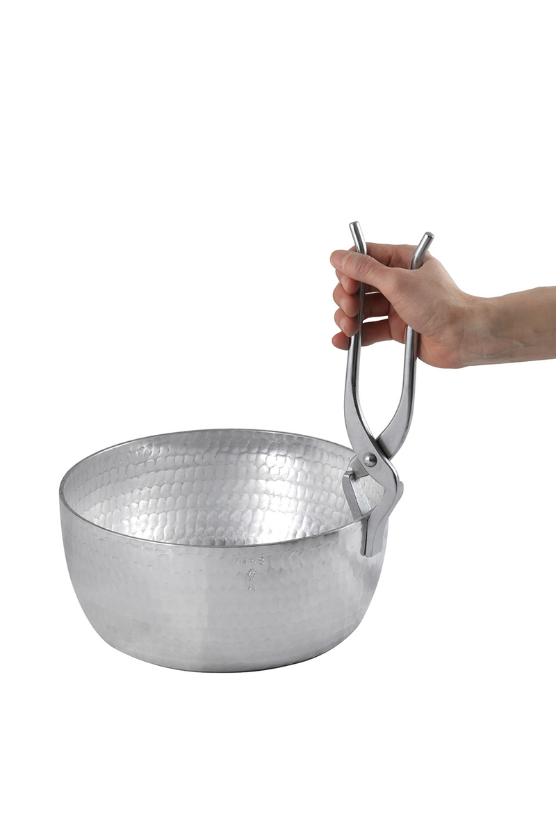 姫野作 姫野作 本手打 アルミ八角鍋 7寸 釜浅商店 本手打