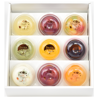 フルーツゼリー・ダブルテイスト９個詰合せ（ＳＣ－０９）