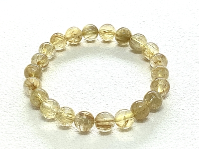 ルチルクォーツ 8㍉ 内径15㌢