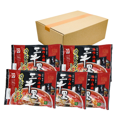 三千里監修 カルビスープラーメン2人前12袋入り
