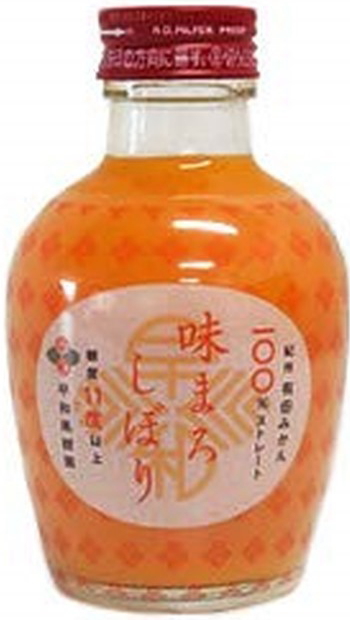 早和果樹園】味まろしぼり180ml◇糖度11度以上100％みかんジュース