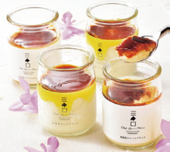 ★【全国送料無料】北海道直送 クレームブリュレ・ミルクブリュレセット