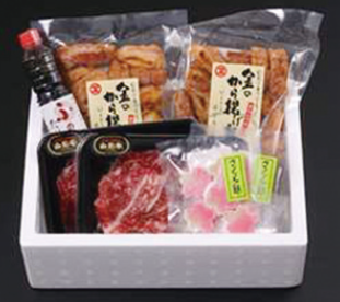 ★【全国送料無料】鈴木製麩所 牛すき麩セット（4人前×2）