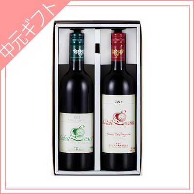 【月山ワイン山ぶどう研究所】 ソレイユ・ルバンセット　750ml&times;2本