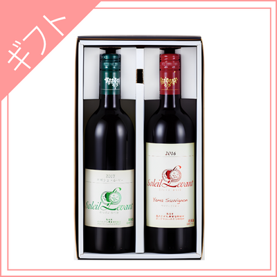 【月山ワイン山ぶどう研究所】 ソレイユ・ルバンセット　750ml&times;2本