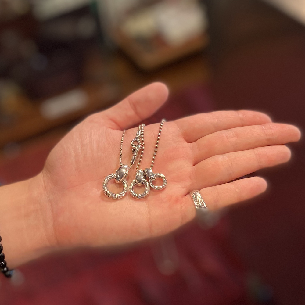 Lone Ones Silk Link Chain Small Cygnet Circle Necklace - アクセサリー