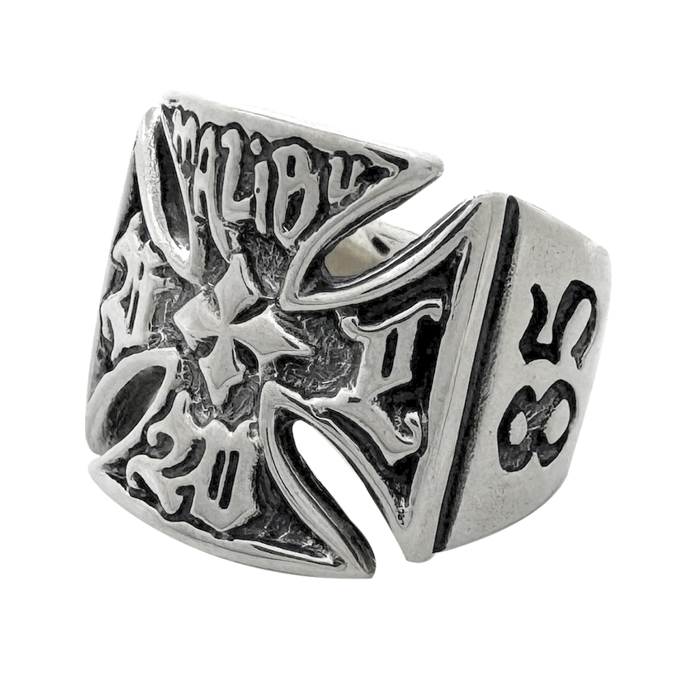 Bill Wall Leather (ビルウォールレザー)/Iron Cross Ring(アイアン 