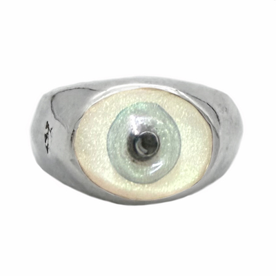 Alex Streeter(アレックスストリーター)Small Eye  Ring （スモールアイリング）ALR420LB