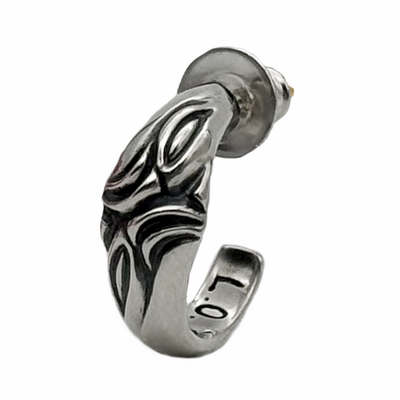 Lone Ones (ロンワンズ）Carved Silk Hoop Small Single (カーヴドシルクフープ) LOME12